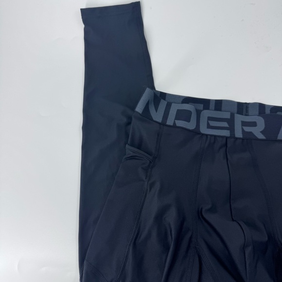 Under Armour Navy Compression Tights - Picture 5 of 10